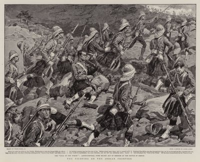 De Gevechten aan de Indiase Grens door Frank Dadd